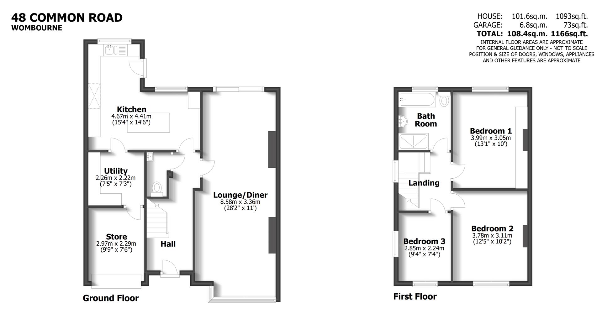 Property details for 48 Common Road, Wombourne, Wolverhampton Offers